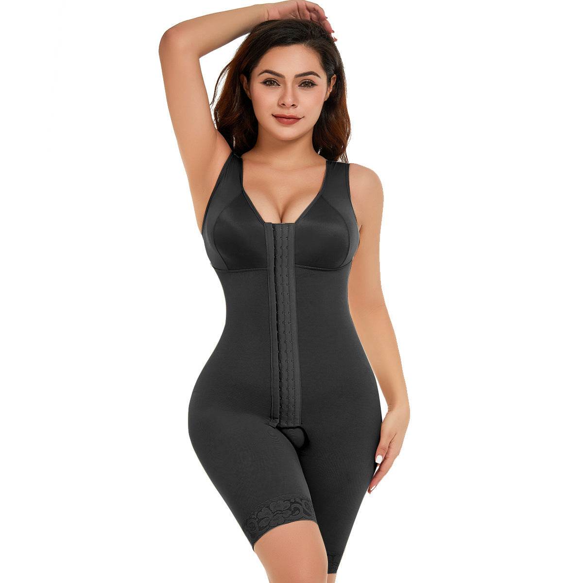 Abdominal Tightening And Buttocks Lifting Bodysuit For Women - Mubimart
