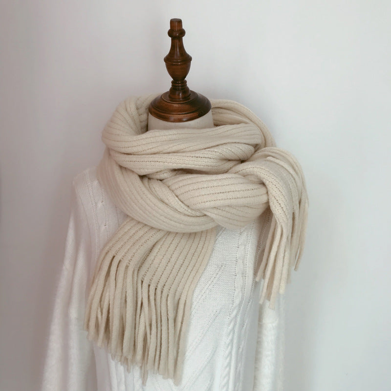 Winter Versatile Students Thickened Warm Scarves