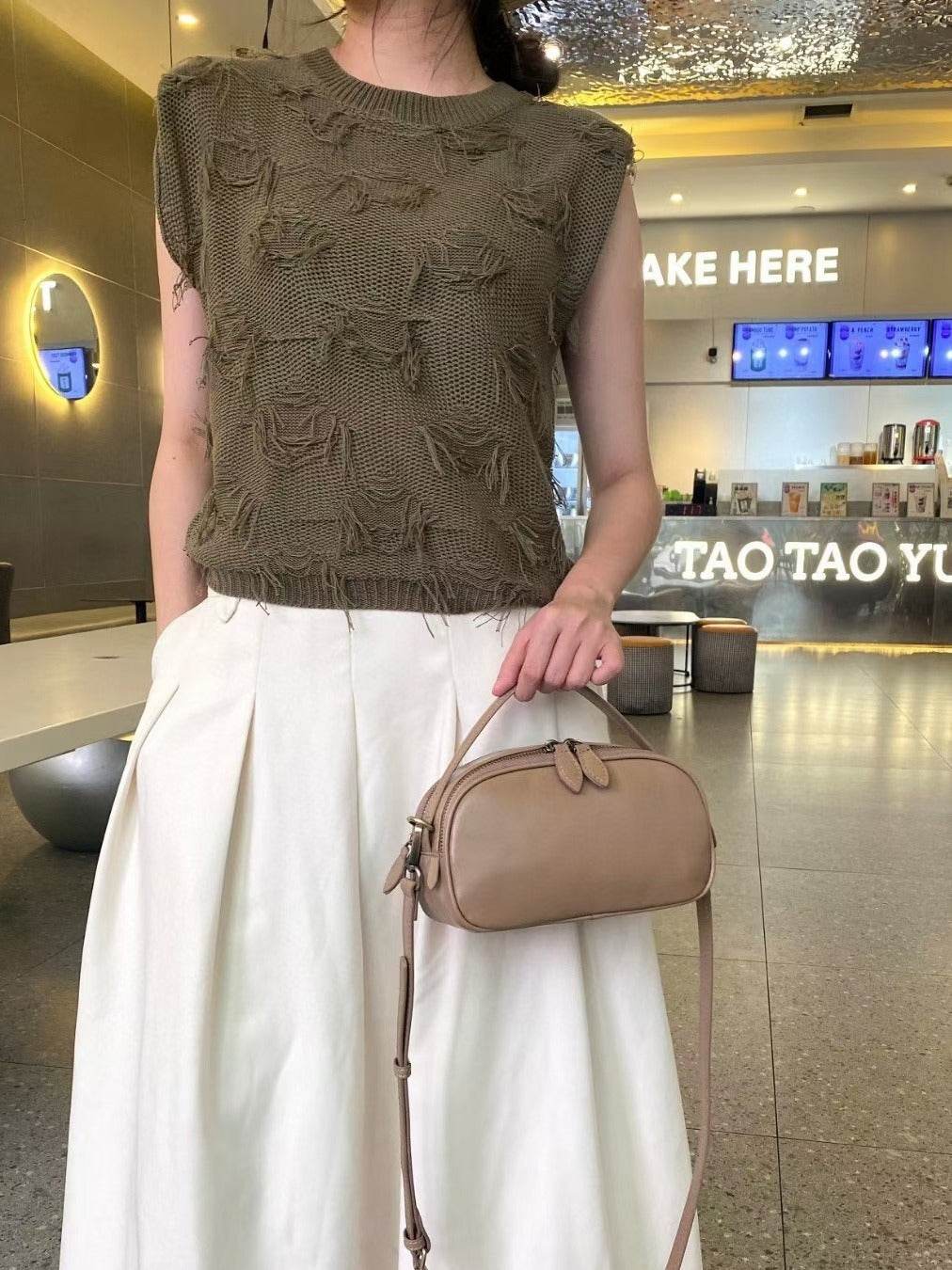 Retro Shoulder Messenger Bag Fashion Women - Mubimart