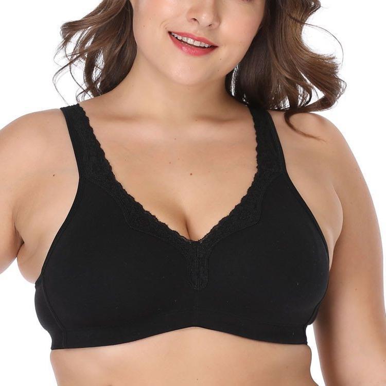 Underwired Bra Plus Size Fat Women Bralette Underwear 100E - Mubimart -  