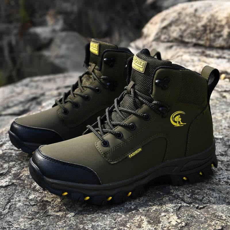 Men's Outdoor Hiking Shoes Wholesale Snow Boots - Mubimart