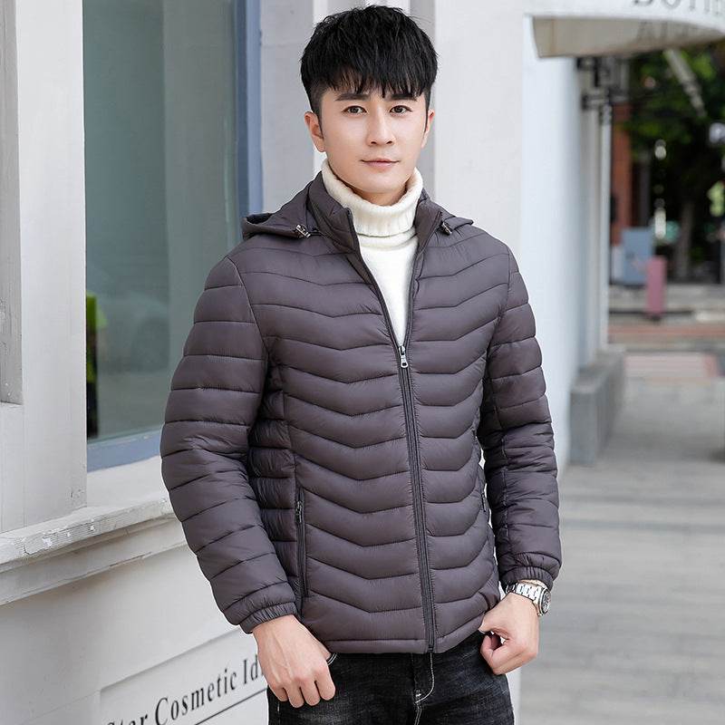 Lightweight Down Jacket Short Men - Mubimart