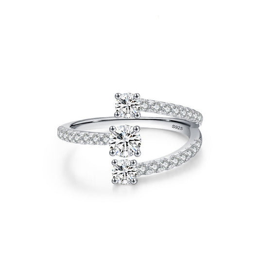 Fashion Silver Geometric Ring For Women