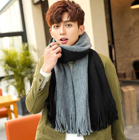 Men Scarves Can Match Colors Fashion - Mubimart