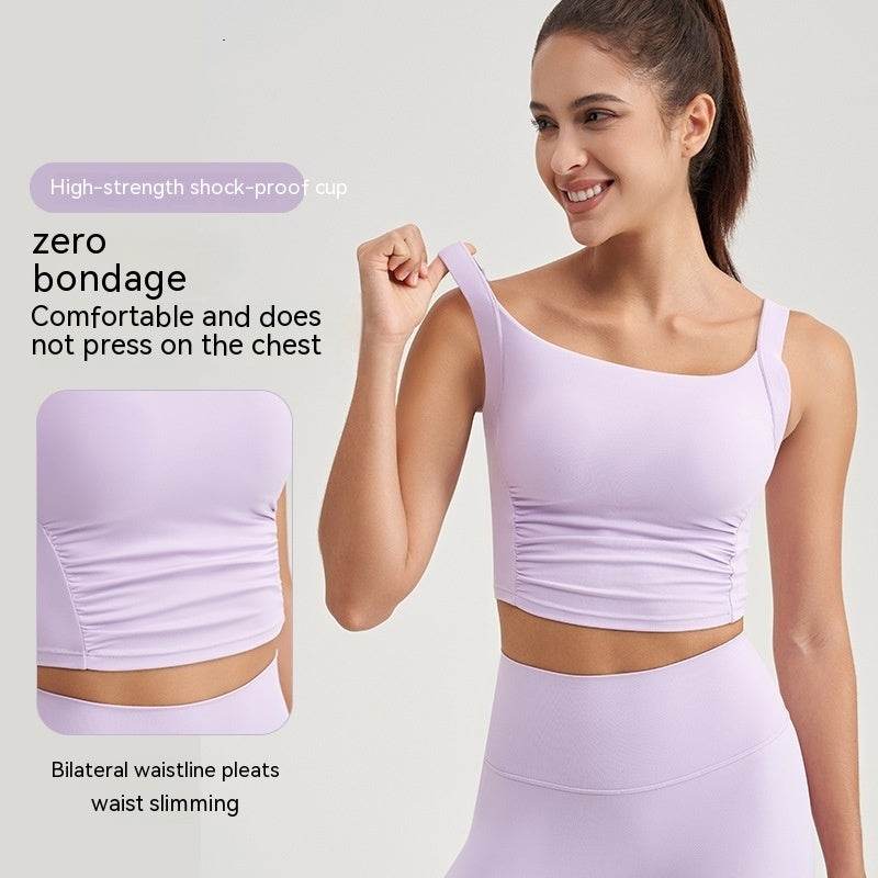 Women's Shockproof Running Workout Bra - Mubimart