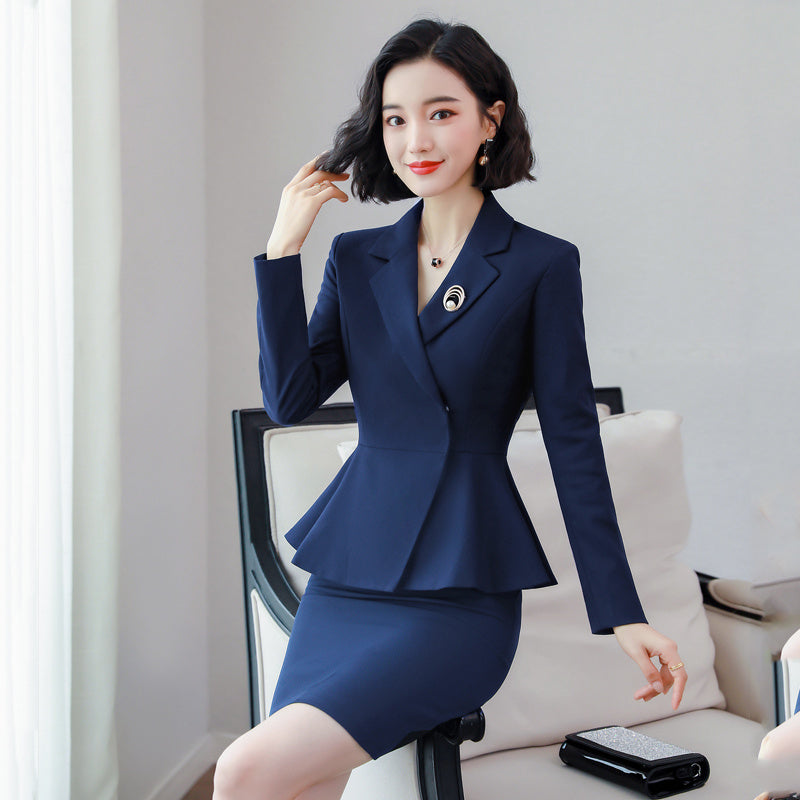 Fashion Small Fragrant Wind Suits Work Clothes - Mubimart - Work Dress 