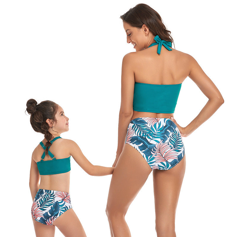 Bikini European And American Parent-child Split Swimsuit - Mubimart -  