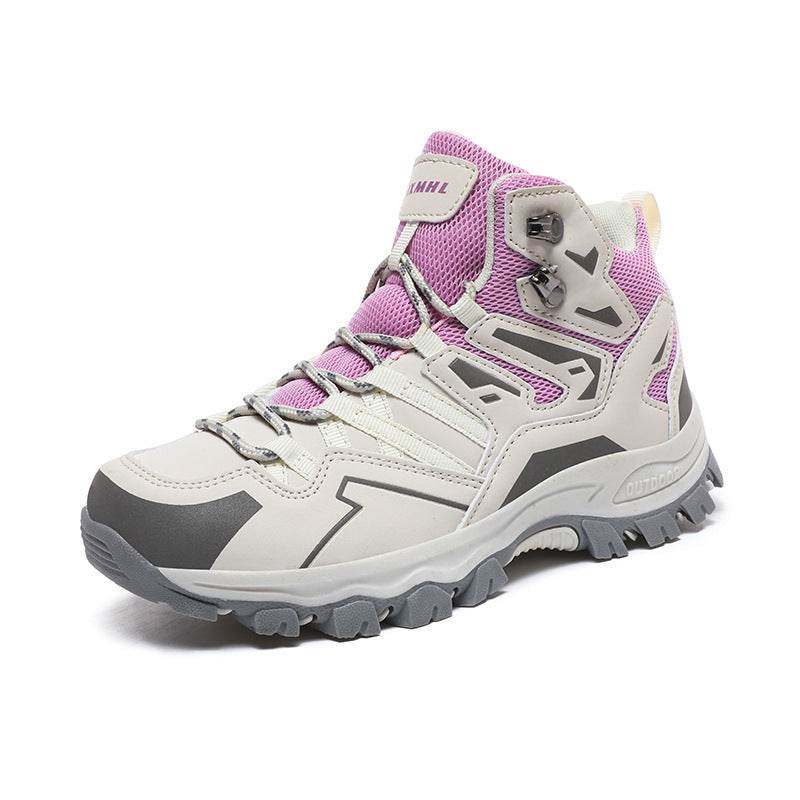Hiking Same High-top Outdoor Shoes Sneaker - Mubimart