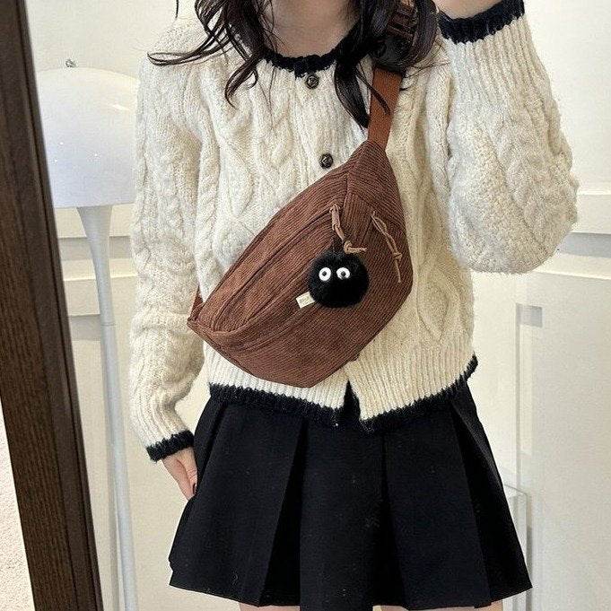 Canvas Casual Bag For Women New Fashion Messenger Bag - Mubimart