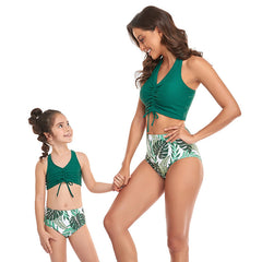 Bikini European And American Parent-child Split Swimsuit - Mubimart - Bikini 