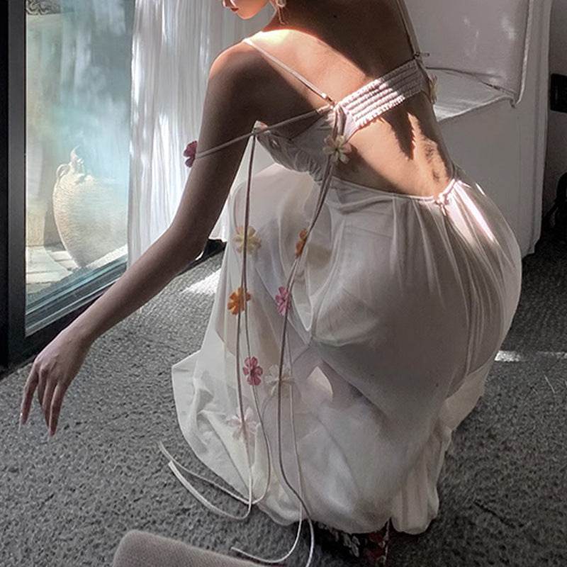 Women's Fashion Personality Camisole Dress - Mubimart