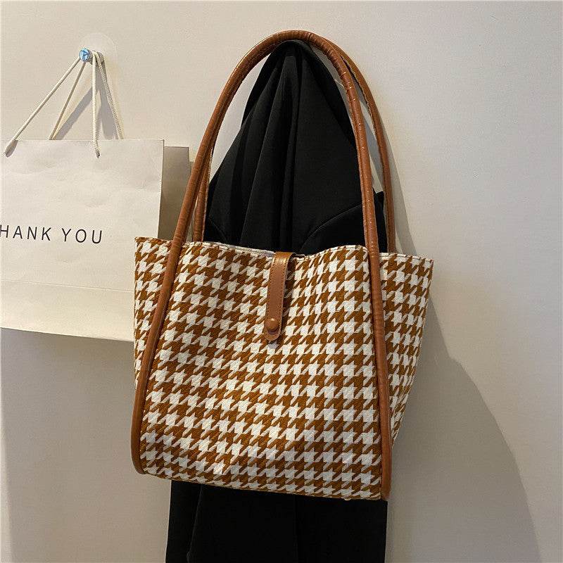 Autumn And Winter Large-capacity Portable Tote Bag Women - Mubimart