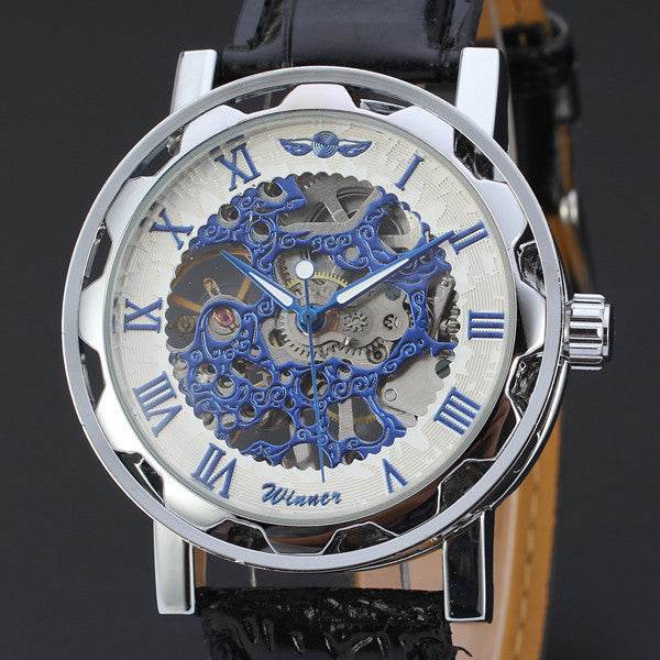 Hollow Mechanical Watch Men's And Women's Watches Foreign Trade Mechanical Watches - Mubimart
