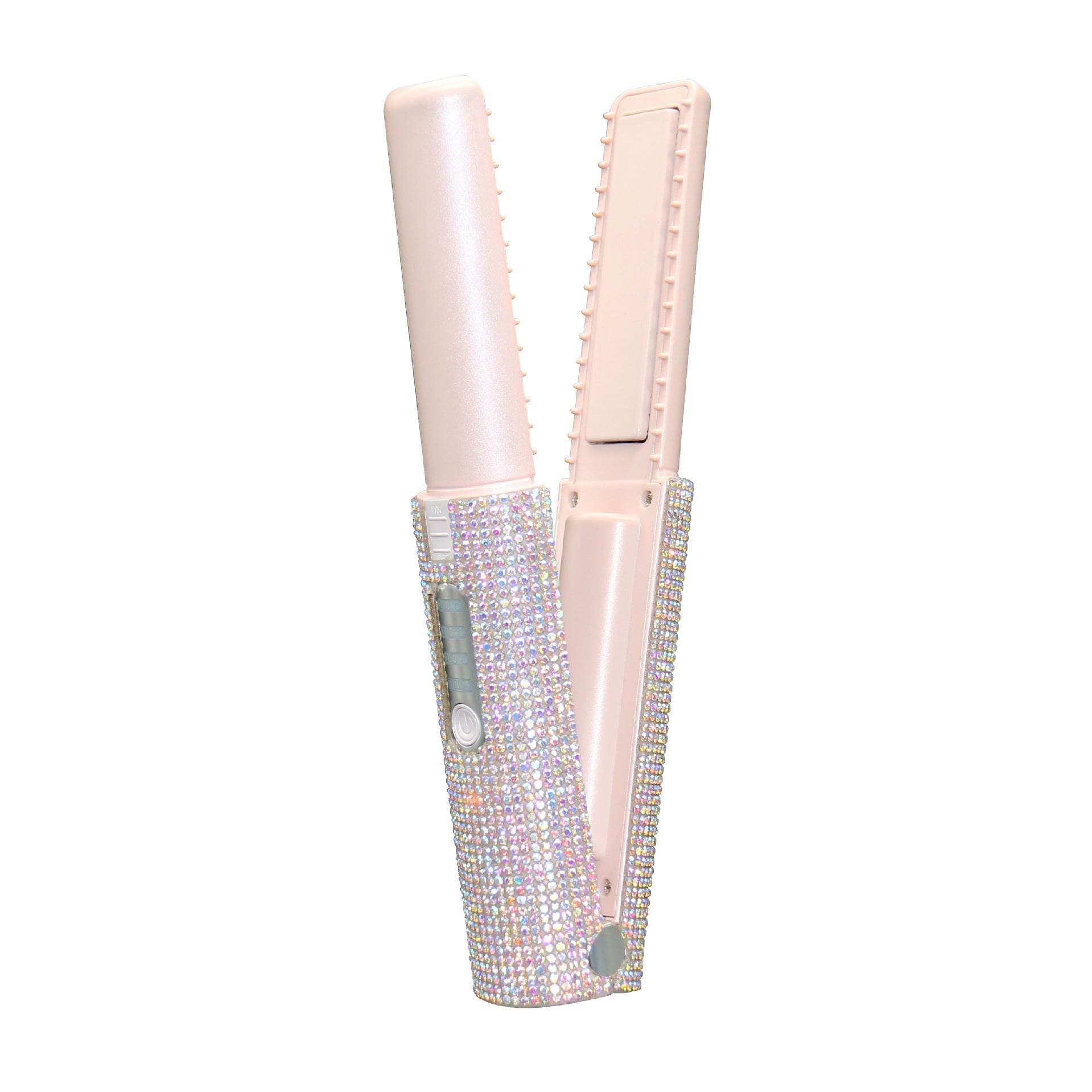 Rechargeable Portable USB Hair Straightener - Mubimart