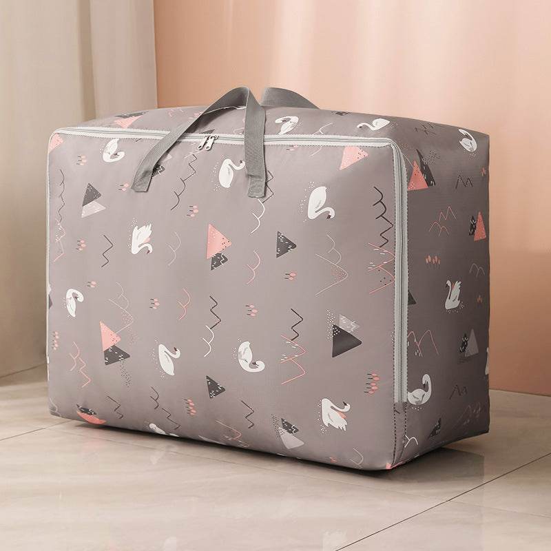 Print Travel Duffel Bag For Women Sort Out Quilt Blanket Home Bag - Mubimart