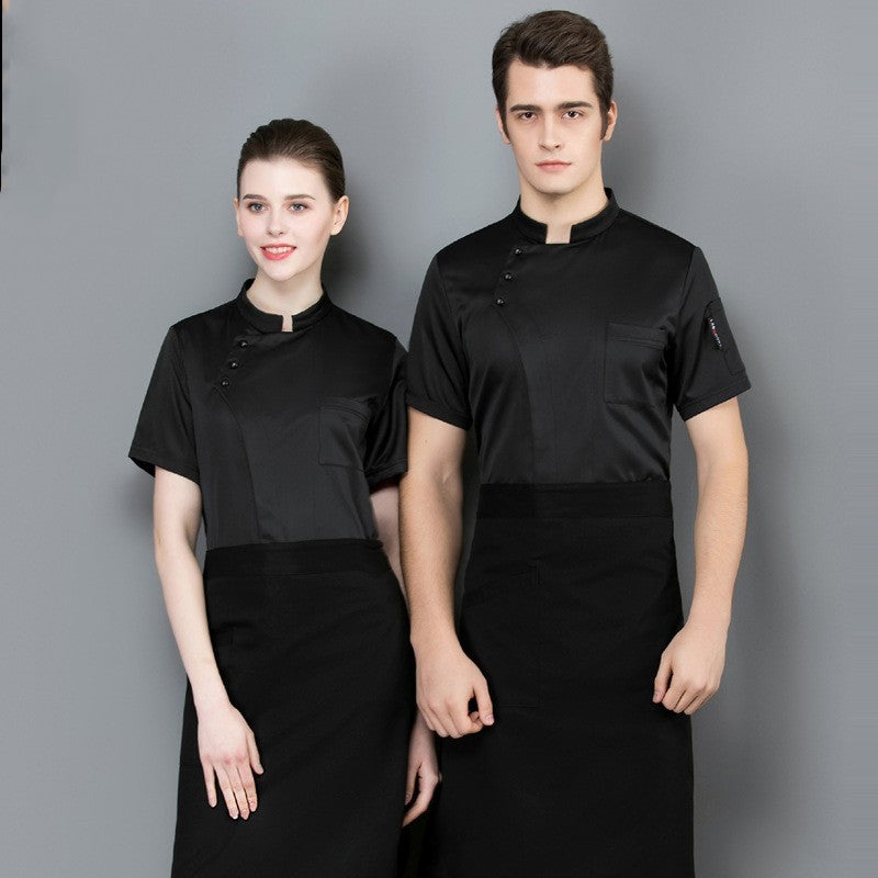 Summer Breathable Short Sleeves For Work Clothes - Mubimart -  