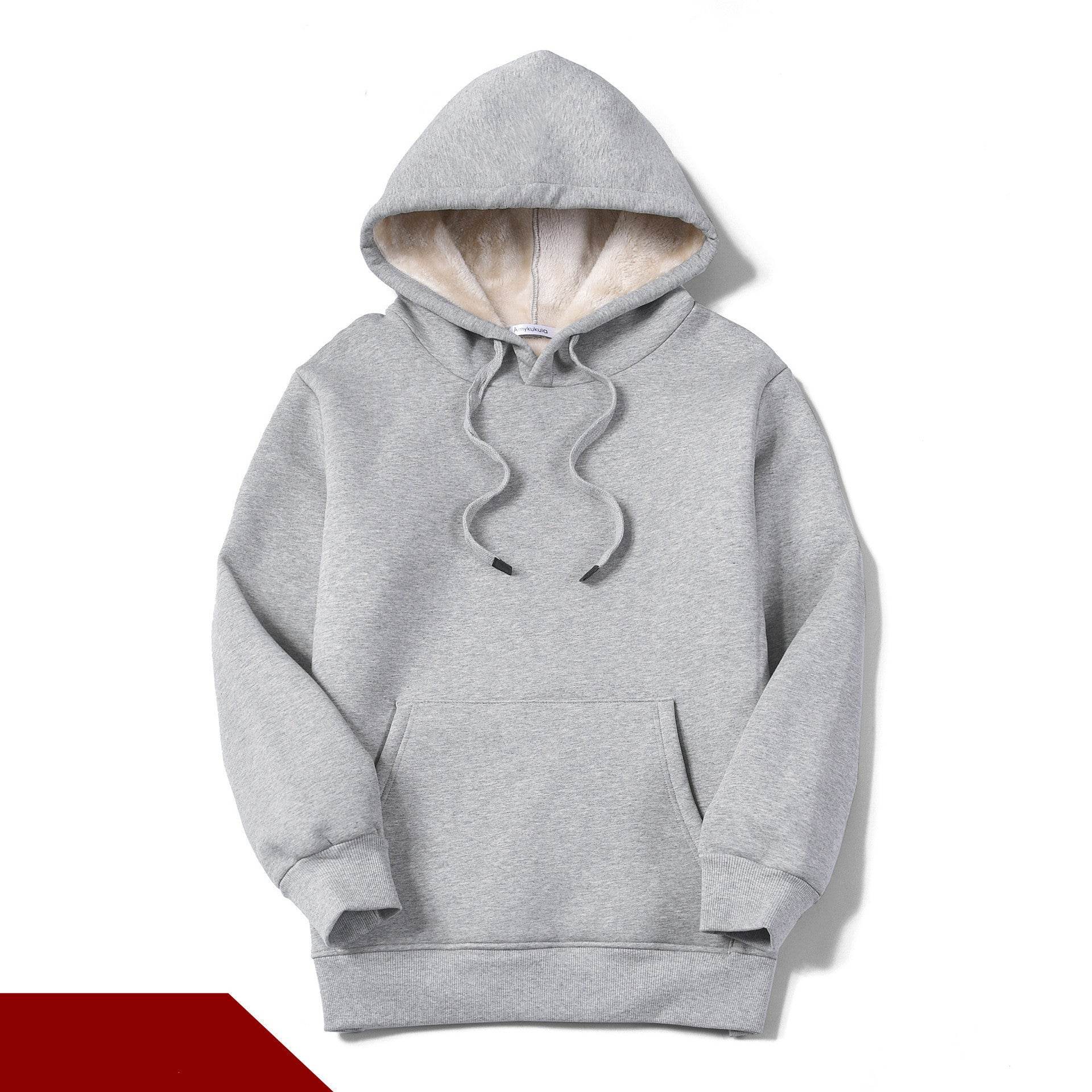 Ladies Fleece Winter Jacket Thick Plus Size Pullover Top - Mubimart