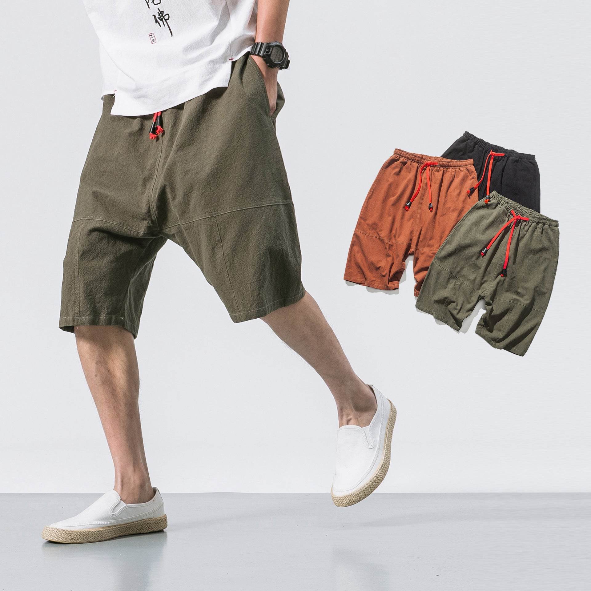 New Men's Short Pants Workout Shorts Male Summer Trousers - Mubimart