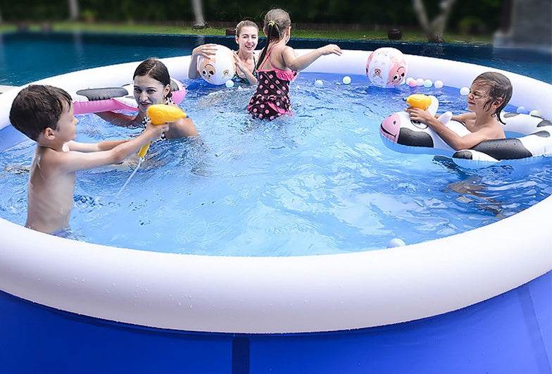 Outdoor Swimming Pool Round Bracket Swimming Pool Inflatable Butterfly Swimming Pool - Mubimart