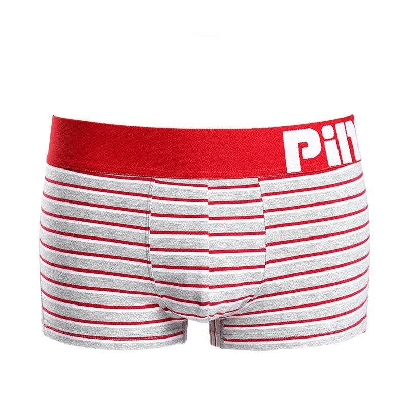 Stretch Cotton Men's Boxer Briefs - Mubimart