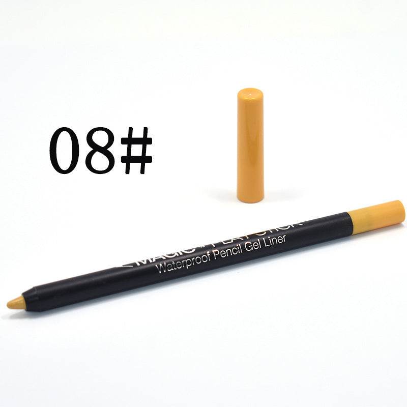12 Color Eyeliner Pencil Pearl Eyes Lying Silkworm - Mubimart