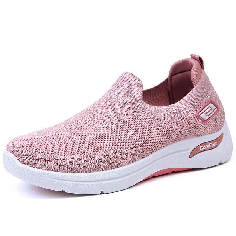 Jianbu Soft Bottom Fashionable Breathable Sneaker Women - Mubimart