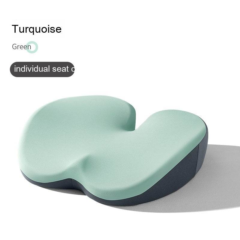 Car Heightening Cushion Backrest Lumber Pad Single Main Driving Thickened Cushion Driving Seat Short Four Seasons Universal - Mubimart