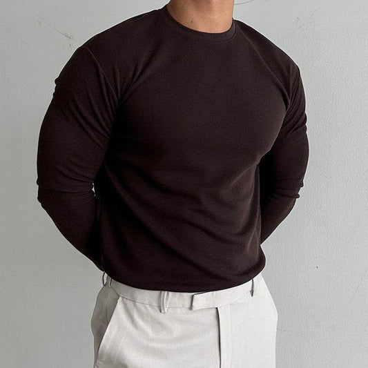 Autumn And Winter Dralon Thickened Men's Undershirt - Mubimart