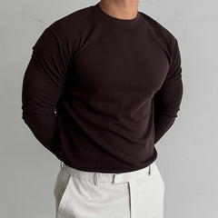 Autumn And Winter Dralon Thickened Men's Undershirt