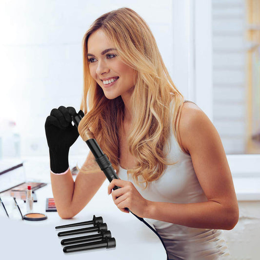 5p Ceramic Hair Curler Hair Care Straight Hair Pull Straight Clip Electric Hair Hair Curler - Mubimart