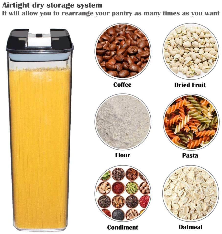 5pcs Set Easy Lock Food Storage - Mubimart