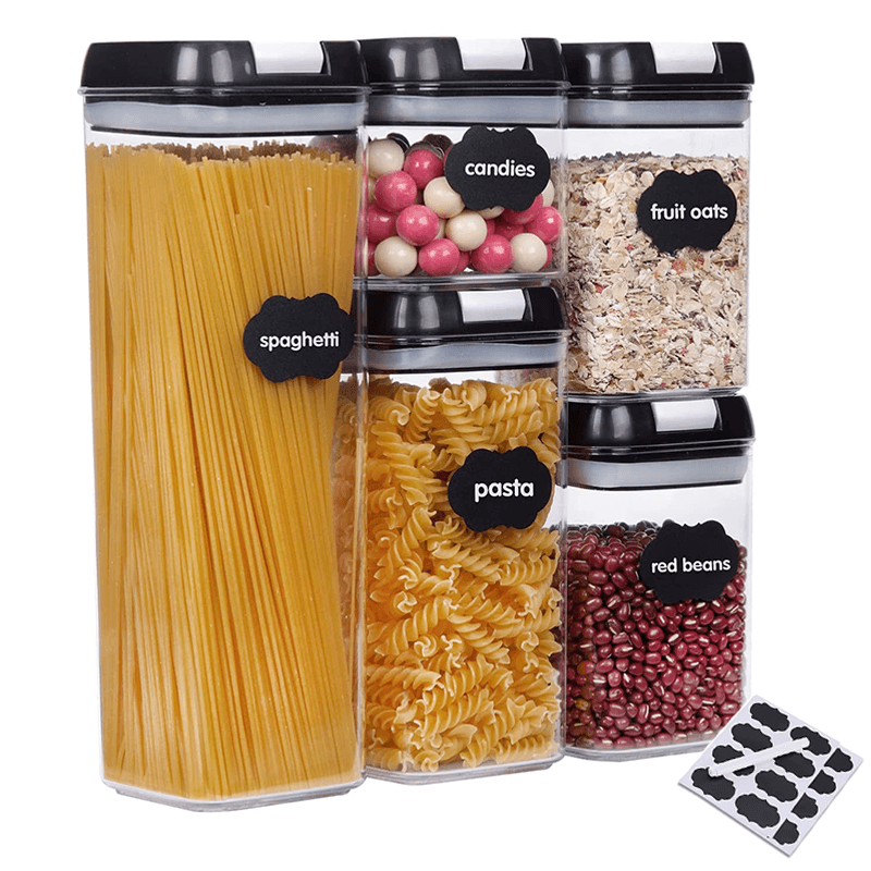 5pcs Set Easy Lock Food Storage - Mubimart