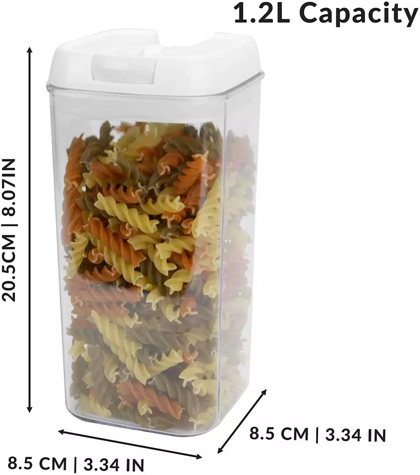 5pcs Set Easy Lock Food Storage - Mubimart -  