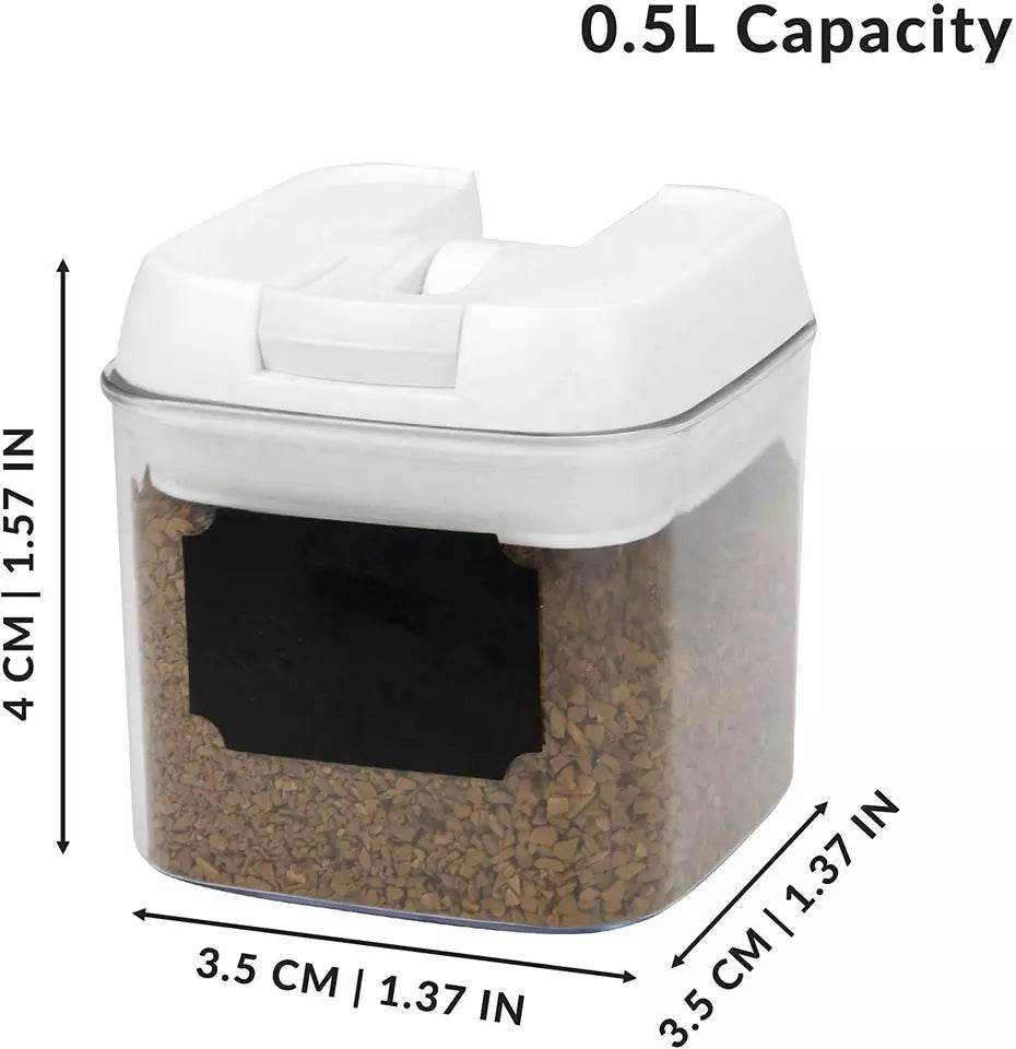 5pcs Set Easy Lock Food Storage - Mubimart