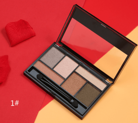 6-color eyeshadow palette - Mubimart
