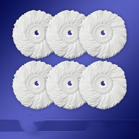 6 rotating mop heads - Mubimart