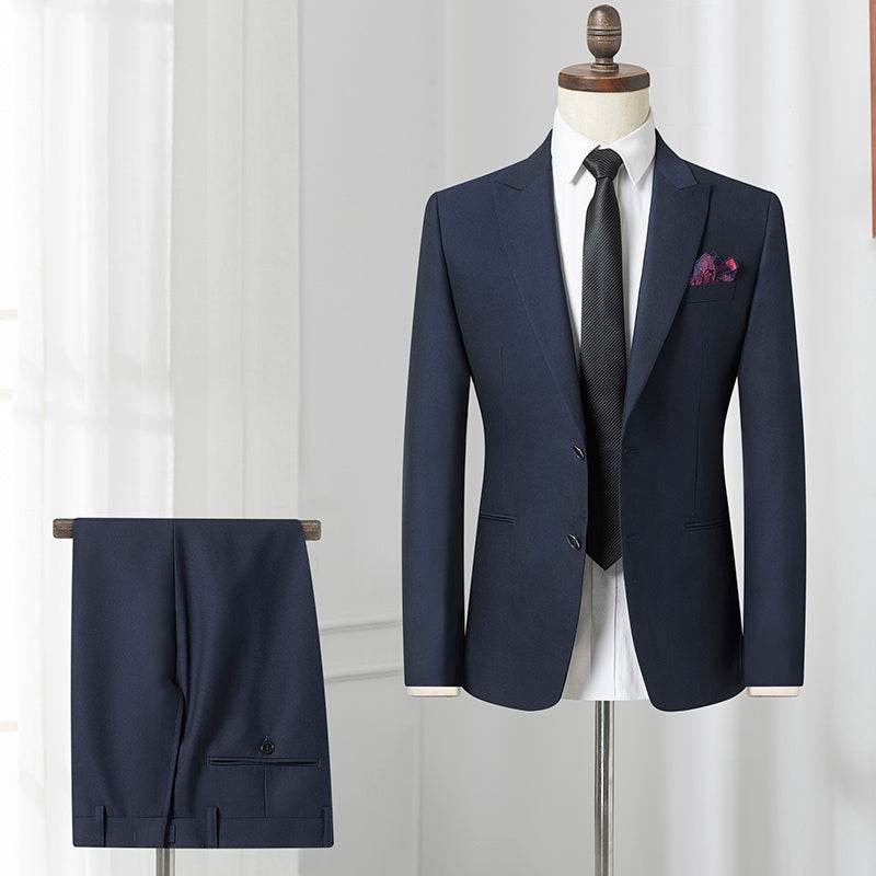 Suit Suit Male Korean Style Slim Suit Suit - Mubimart