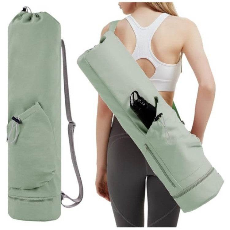 Yoga Mat Bag With Water Bottle Pocket And Bottom Wet Bag Multifunction Storage Bag - Mubimart