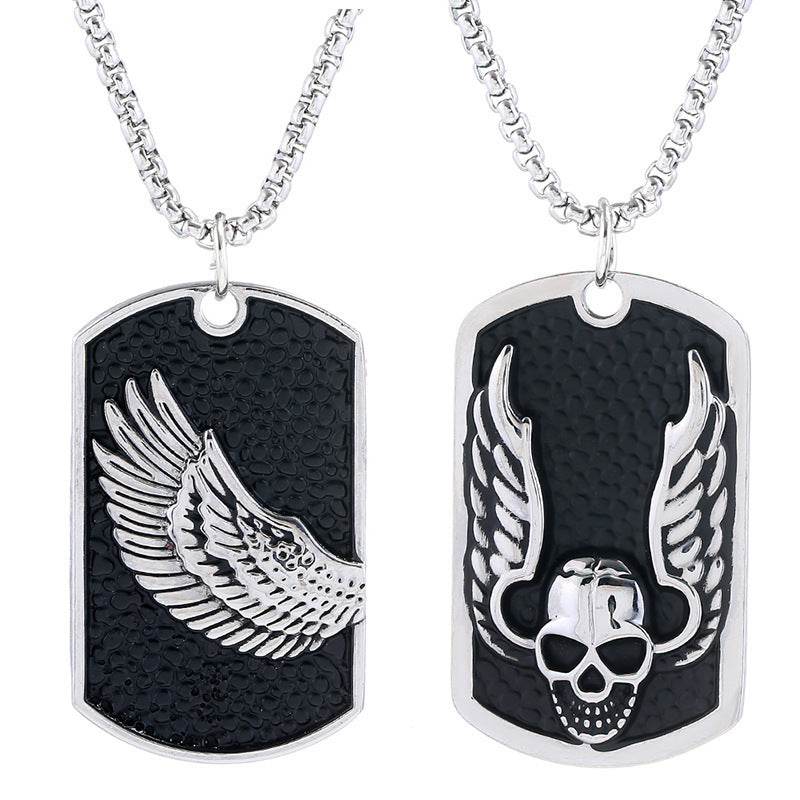 Korean Style Necklace Men Pendant Trendy - Mubimart