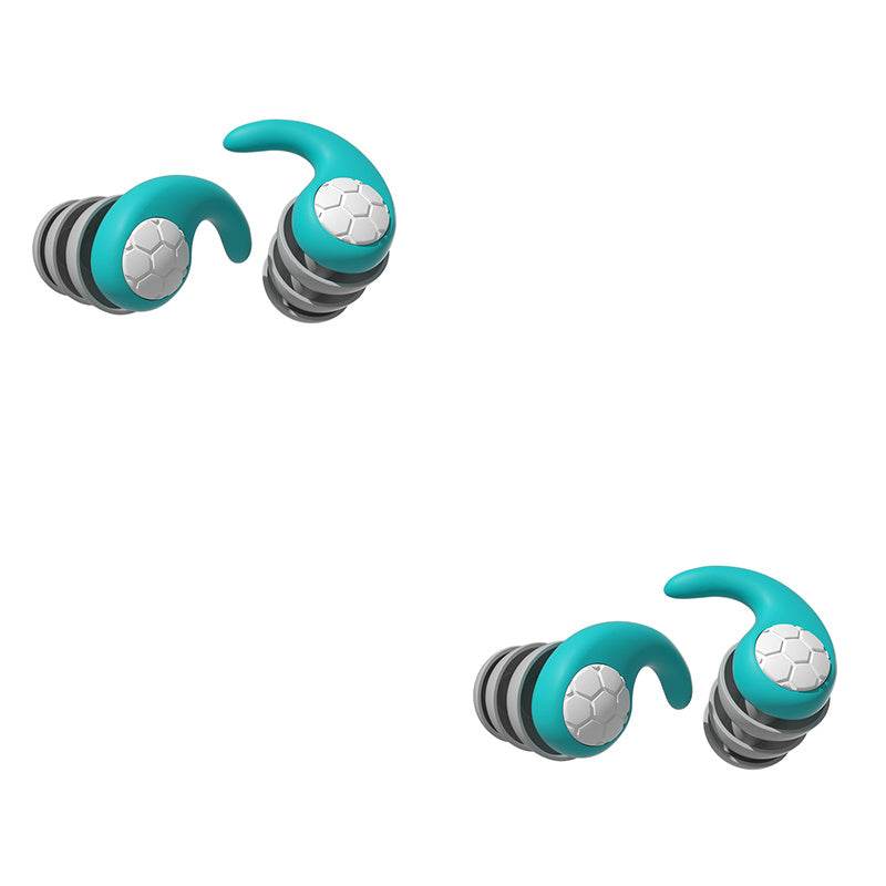 Sleeping And Swimming Waterproof Three-layer Silent Silicone Soundproof And Noise-reducing Earplug - Mubimart
