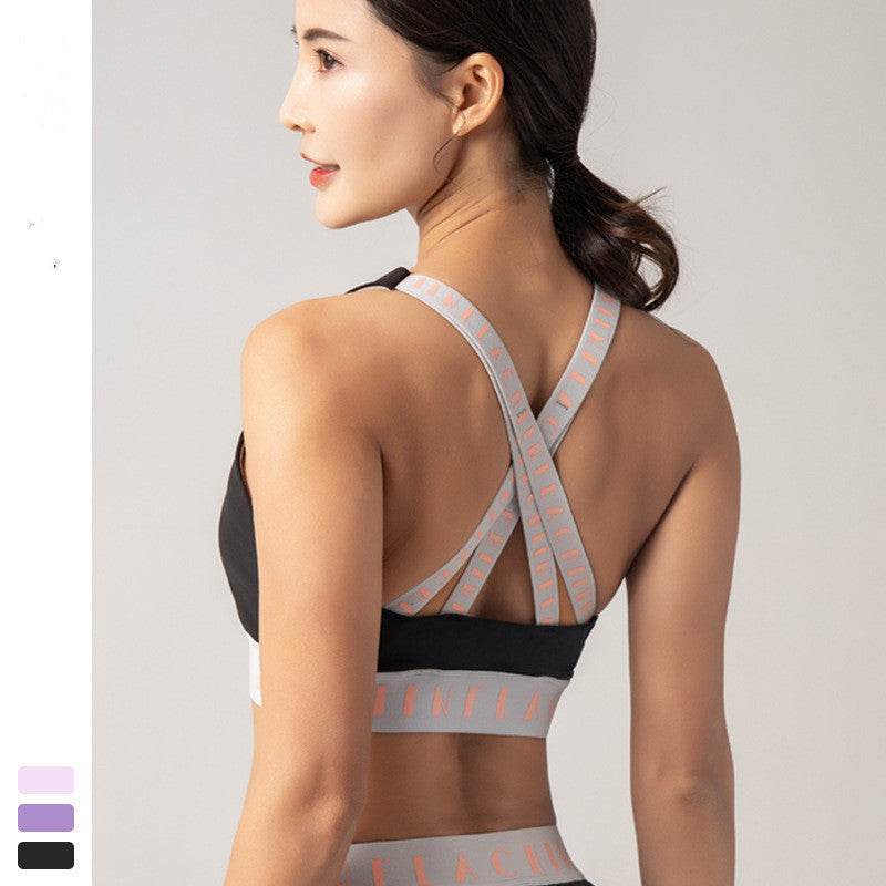 Sports underwear fitness bra - Mubimart