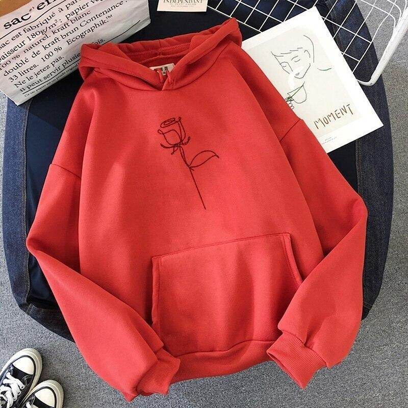 Rosane - Rozendruk Hoodies Sweatshirts voor Dames - Mubimart