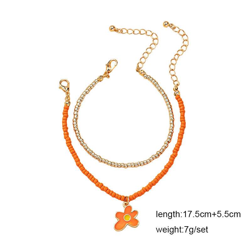 New Simple Fashion Beaded Bracelet Women - Mubimart