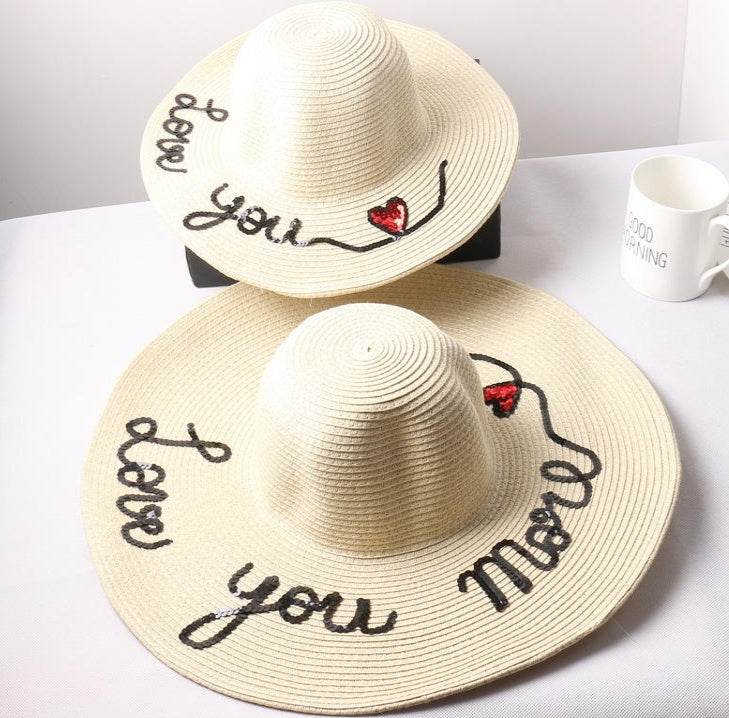 Straw hats for mother daughter - Mubimart