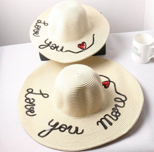 Straw hats for mother daughter - Mubimart