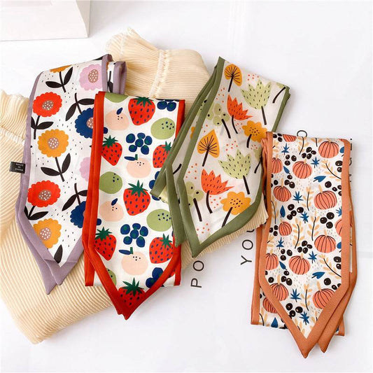 Fashion Printed Scarves With Versatile Decorative Scarves - Mubimart