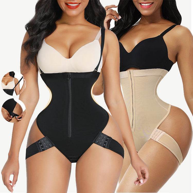 Women's High Waist Abdominal Hip Lifter Body Shaper Shapewear - Mubimart