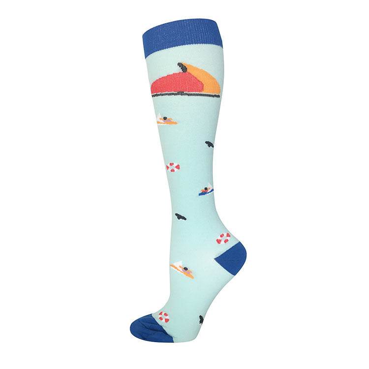 Outdoor Cycling Compression Athletic Tube Socks - Mubimart