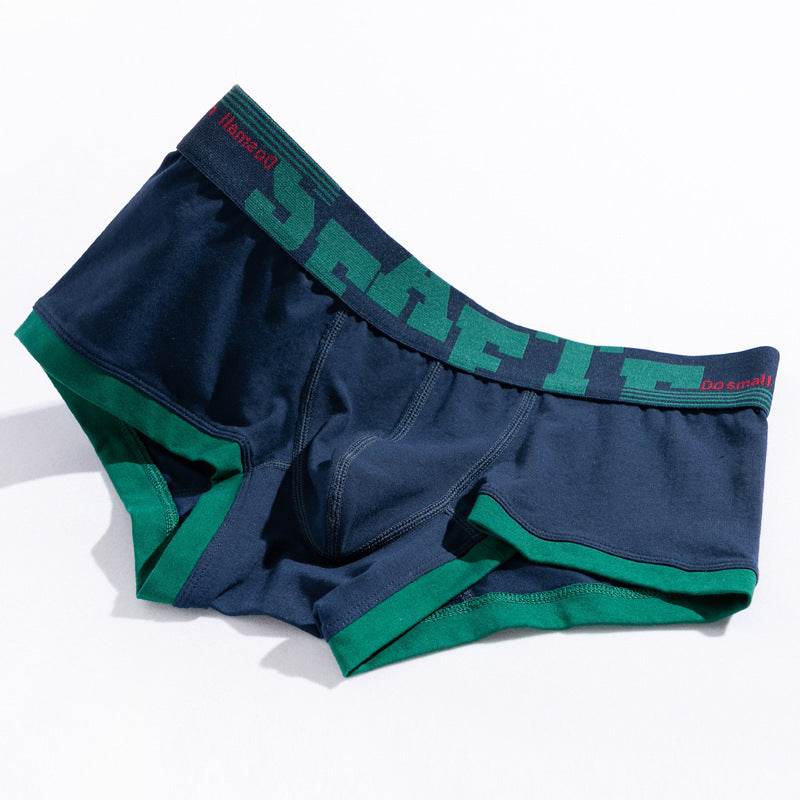 Men's Boxers Cotton Low Waist - Mubimart