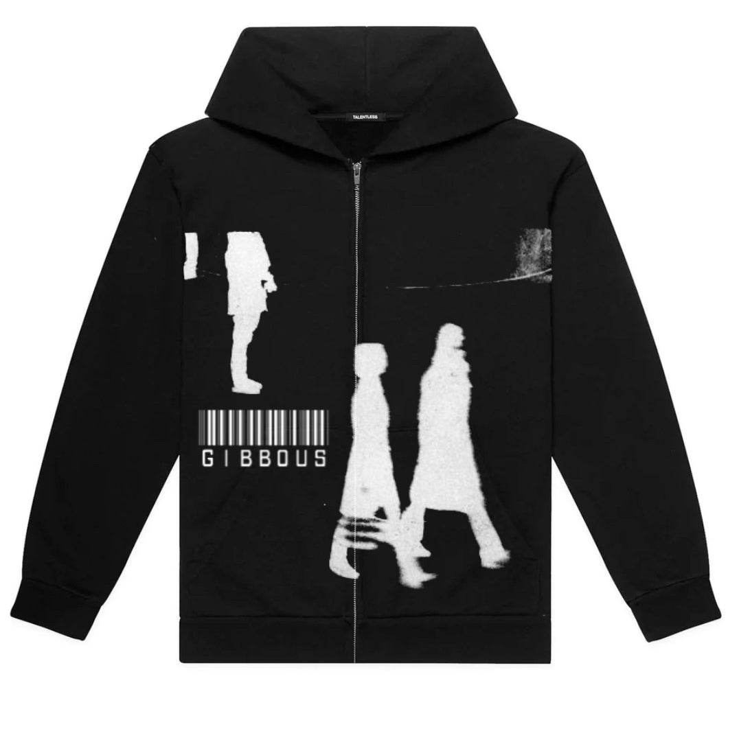 Street Hoodie Zipper Sweatshirt Euro American Gothic Jacket - Mubimart